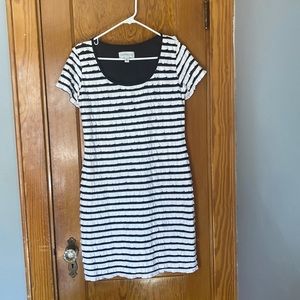 Black and white dress